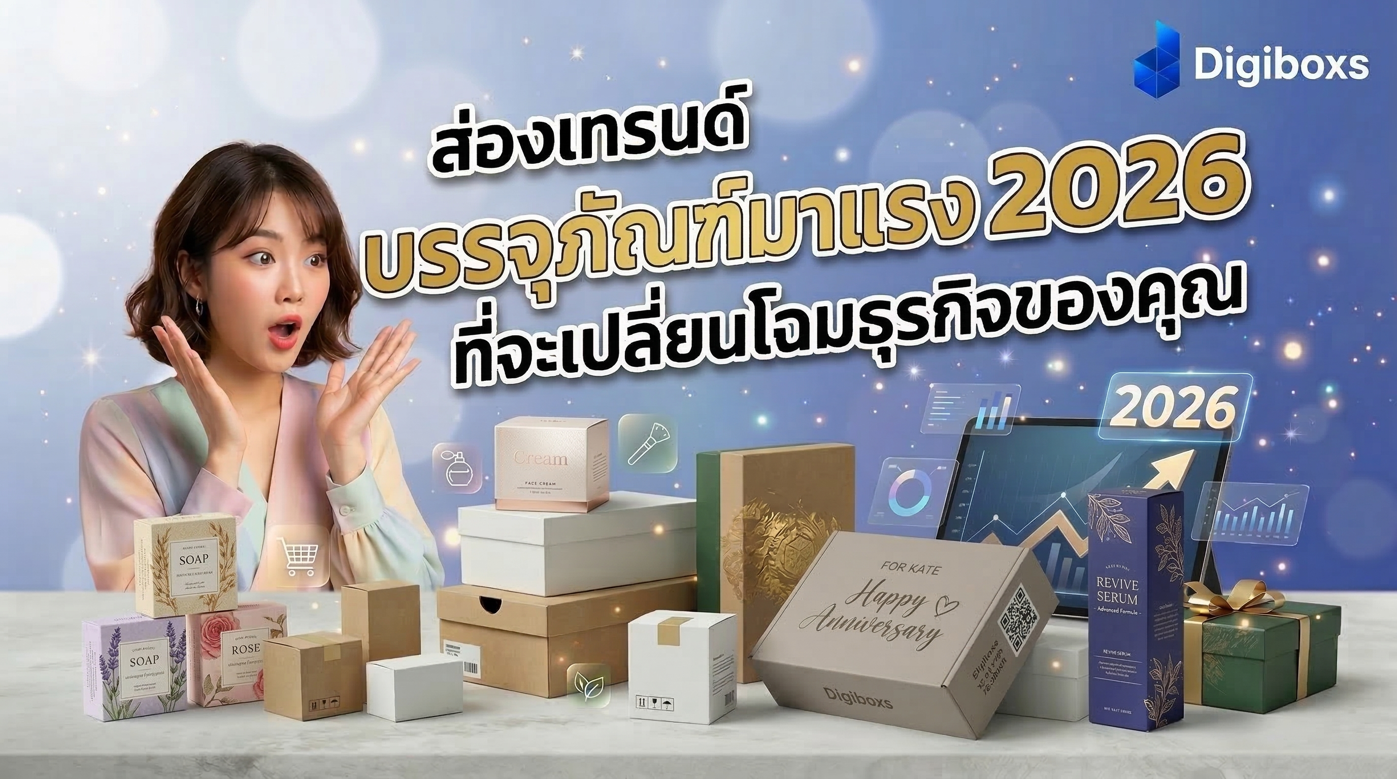 ส่องเทรนด์บรรจุภัณฑ์มาแรงในปี 2026 ที่จะเปลี่ยนโฉมธุรกิจของคุณ